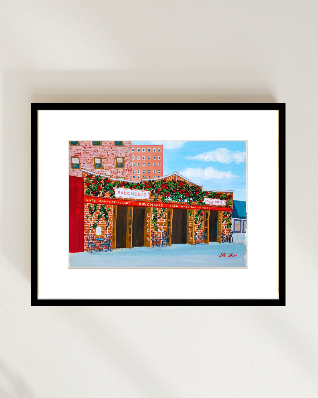 Boucherie, Fine Art Print