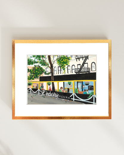 L'industrie Pizzeria, Fine Art Print