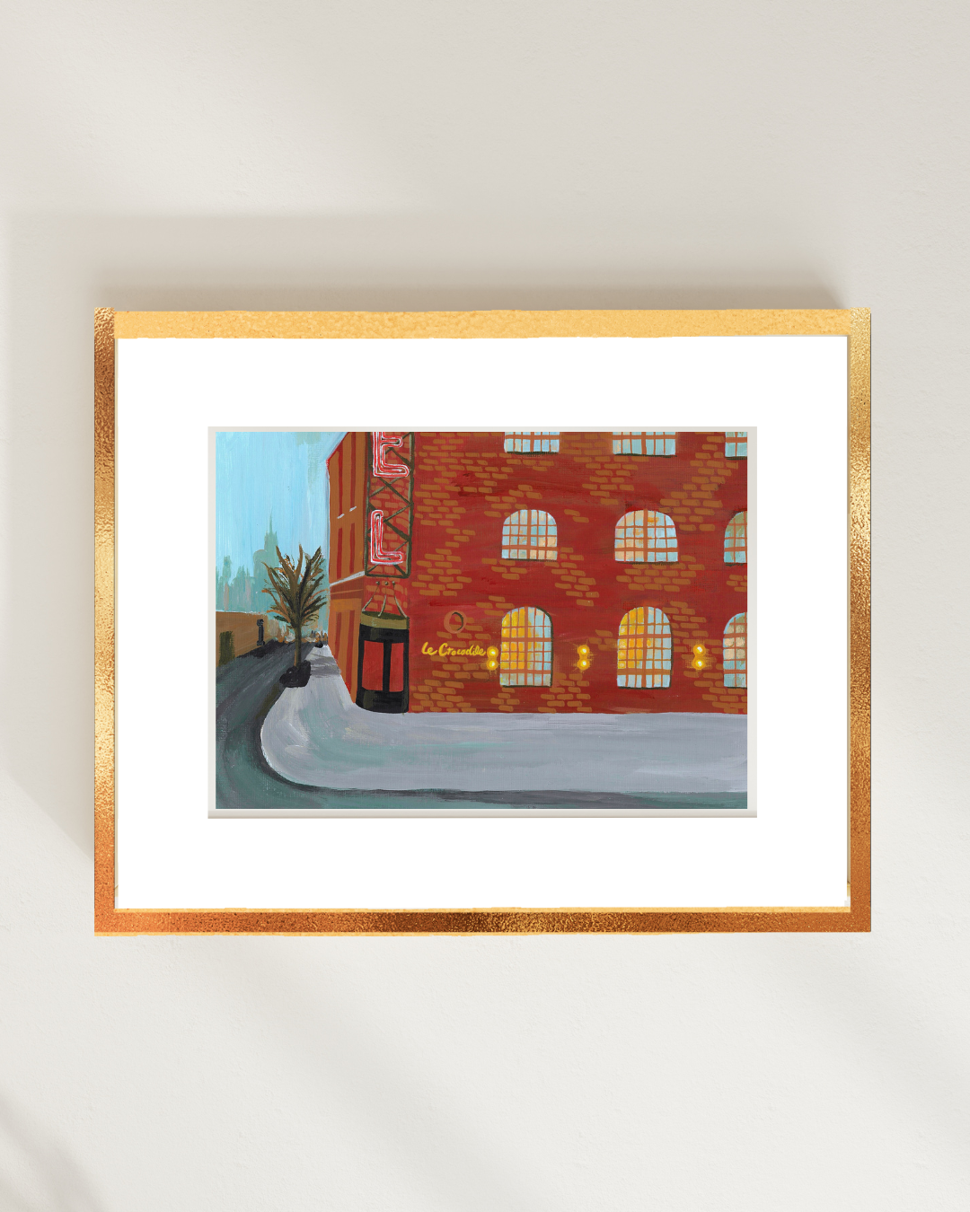 Le Crocodile, Fine Art Print