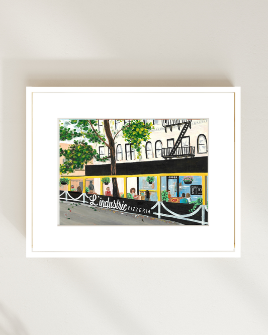L'industrie Pizzeria, Fine Art Print