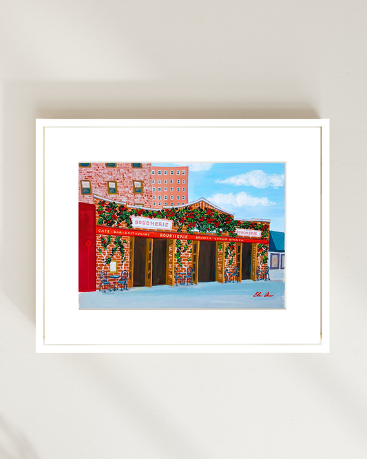 Boucherie, Fine Art Print
